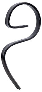 Ząb kultywatora, 25x8x340 mm bez redliczki Bagramet 51101312100020P