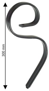 Ząb sprężynowy, 20x6.5x300 mm bez redliczki 51151014