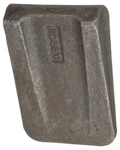 Płytka mocująca nakładkę do wspawania, L=100 mm pasująca do Mølbro 506076601