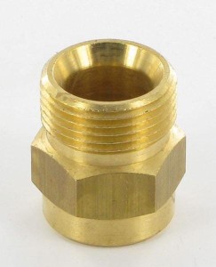Złączka gwint zew. M22x1.5 - gwint wew. 3/8" HD260215