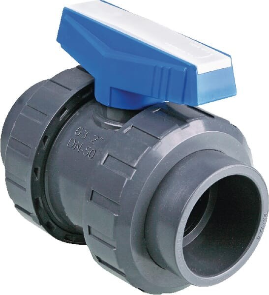 Zawór kulowy z PCW 50mm KS50501GP