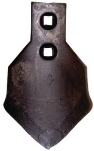 Redliczka 198x120x8 mm wygięta, 2-otw. uniwersalna CP040070