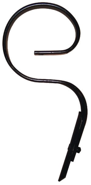 Ząb sprężynowy, 32x10x525 mm prosty z redliczką CP40