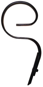 Ząb sprężynowy, 32x10x525 mm prosty z redliczką CP40