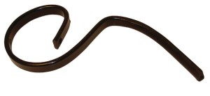 Ząb sprężynowy, 27x10x400 mm bez redliczki pasuje do Kongskilde CP483683