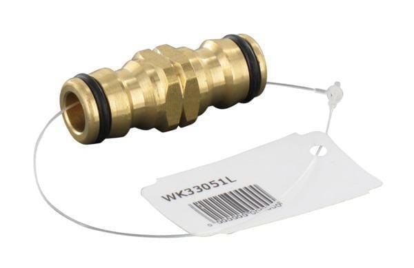 Łącznik dwójnik 1/2" mosiądz Geka WK33051L