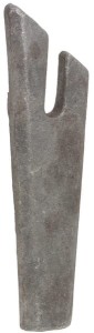 Ząb brony aktywnej do wspawania, prawy, L=210 mm KE0119