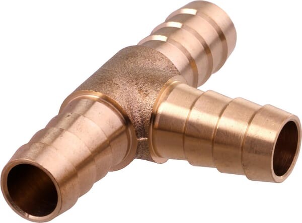 Złączka do węża T 90° mosiądz, 1/2" WK34291