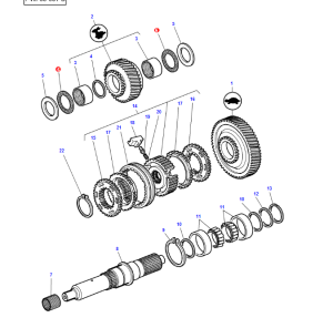 Łożysko złożenia igiełkowe wzdłużne AK4060 3790263M1