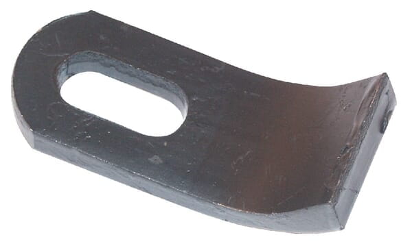 Nóż bijakowy wygięty 100x40 mm Herder 95722018