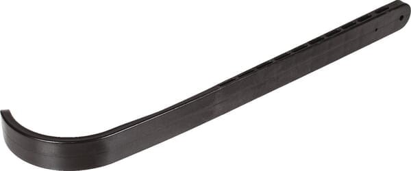 Płoza z tworzywa sztucznego HDPE czarna 942280