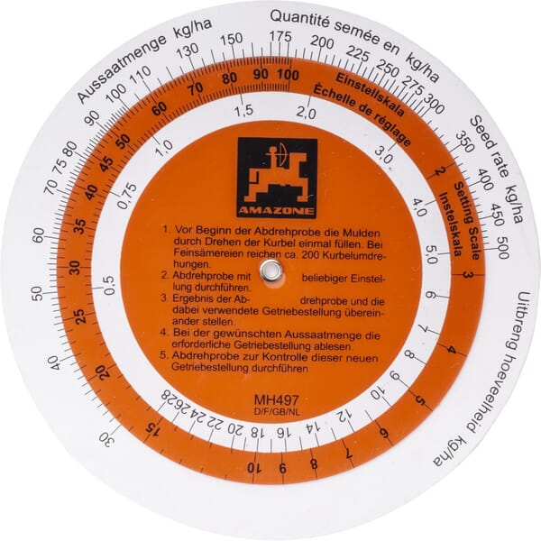 Tarcza ze skalą D=120 MH963