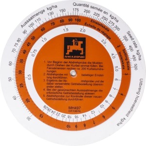 Tarcza ze skalą D=120 MH963