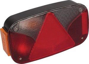 Lampa tylna zespolona, lewa z wtyczką AMP NA101