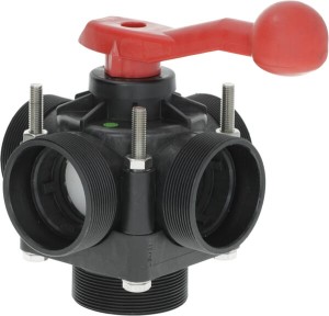 Zawór kulowy 5-drożny 2" ZF888