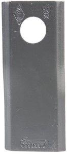 Nożyk kosiarki rotacyjnej prawy 107x45x4 mm otwór Ø 18.25 mm okrągły pasuje do Kuhn 25 szt. 55903310