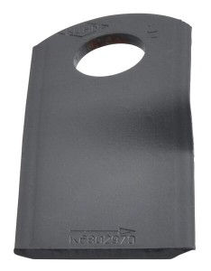 Nożyk kosiarki rotacyjnej lewy 105x47x4 mm otwór Ø 20.50 mm okrągły pasuje do Kuhn 25 szt. K6802970