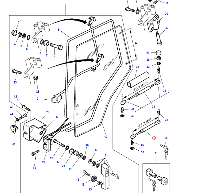 Siłownik gazowy Stabilus 0487YJ; 600N 4286448M1