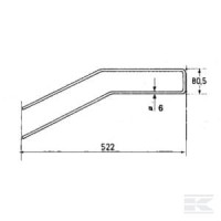 Palce wieńca grabiącego Kuhn  57502800N | poltechparts.pl