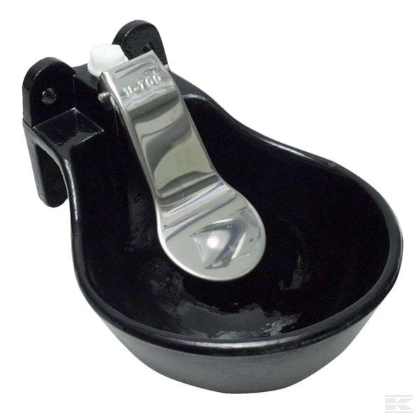 Poidło dla bydła miskowe żeliwne z językiem ze stali nierdzewnej  1602101015