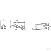 Zęby sprężyste RD Lely  4101601490KR | poltechparts.pl