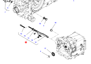 Czujnik Powerboost kompletny ze wspornikiem 4308786M13