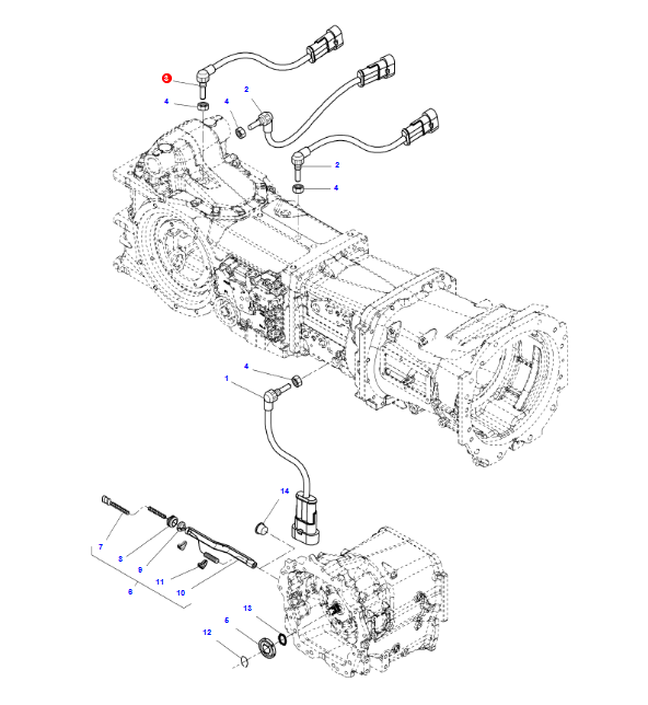 Czujnik obrotów LG 150 4359948M1