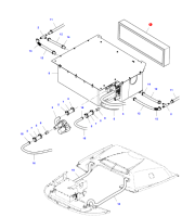 Filtr kabiny panelowy - Massey Ferguson | poltechparts.pl