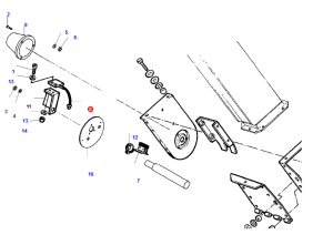 Czujnik niewymłoconych kłosów LA321562900