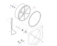 Szczotka odplewiacza LA322829250 | poltechparts.pl