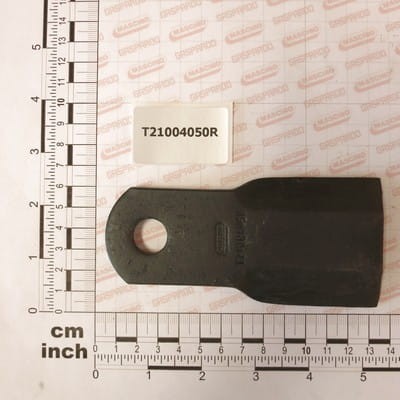 Nóż bijaka prosty L=130 Gaspardo T21004050R