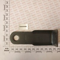 Nóż bijaka 90°  L=211 Gaspardo T40004068R | poltechparts.pl