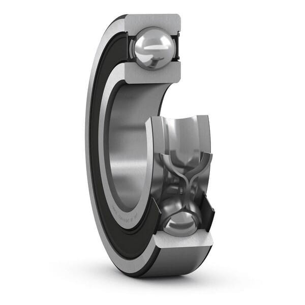 Łożysko kulkowe zwykłe 35x72x17 mm SKF 62072RS1C4