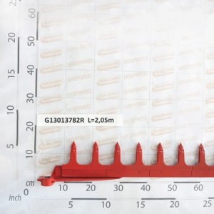 Kompletna listwa nożowa FBR 2,05 Gaspardo G13013782R