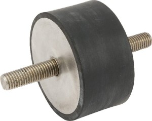 Amortyzator gumowy V2A, TYP A 7540A55RVS