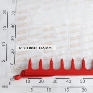 Kompletna listwa nożowa FBR 2,35 Gaspardo G13013881R