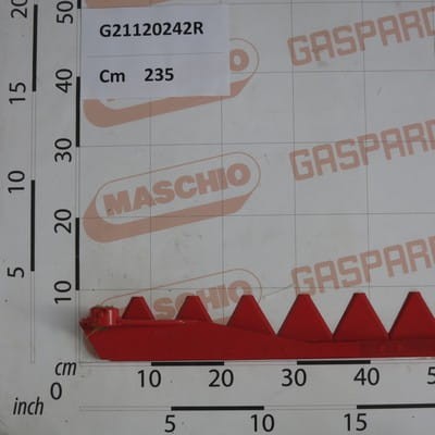 Kompletna listwa nożowa  L 2,35 Gasaprdo G21120242R