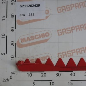 Kompletna listwa nożowa  L 2,35 Gasaprdo G21120242R