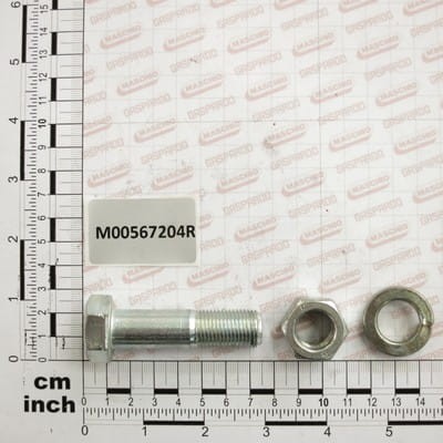 Śruba+nakrętka+podkładka M16X1,5X60 Gaspardo M00567204R