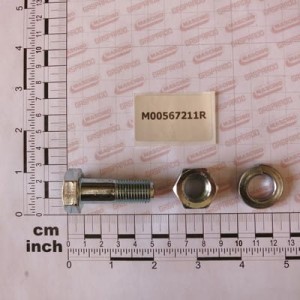 Śruba+nakrętka+podkładka M14X1,5X40 Gaspardo M00567211R