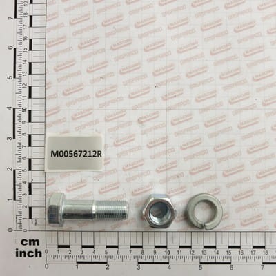 Śruba+nakrętka+podkładka M16X1,5X50 Gaspardo M00567212R
