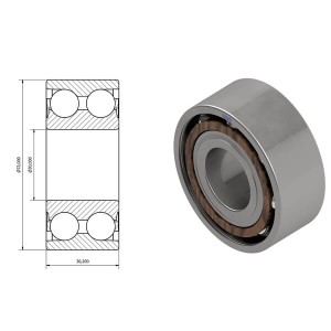 Łożysko 3306 DR002628