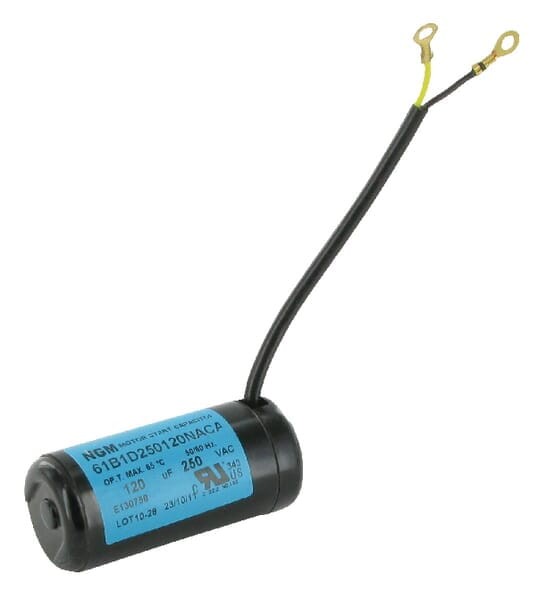Kondensator rozruchowy silnika elektrycznego 120uF/250V EM9120250V