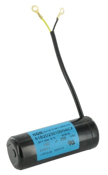 Kondensator rozruchowy silnika elektrycznego 150uF/250V EM9150250V