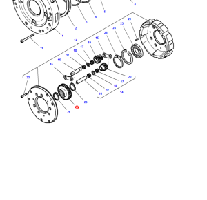 Koło zębate obiegowe 3790239m2  