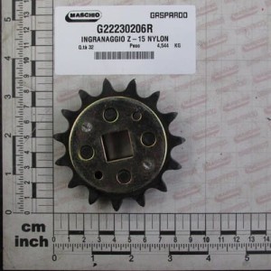 Zębatka Z-15 Gaspardo G22230206R