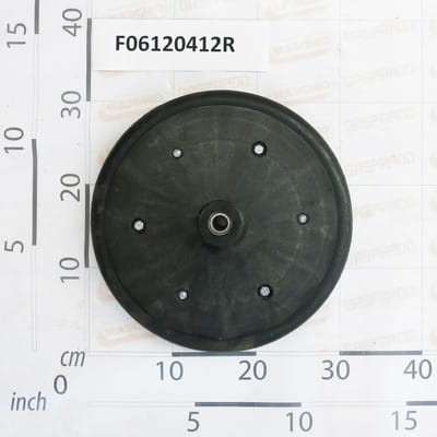 Koło gumowe dociskowe 1"x12" z łożyskiem Gaspardo F06120412R
