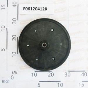 Koło gumowe dociskowe 1"x12" z łożyskiem Gaspardo F06120412R