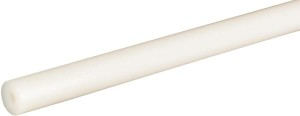 Wałek nylonowy, wydrążony, 25 x 10mm 1 m NL2510