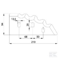 Nóż paszowozu Sgariboldi | poltechparts.pl